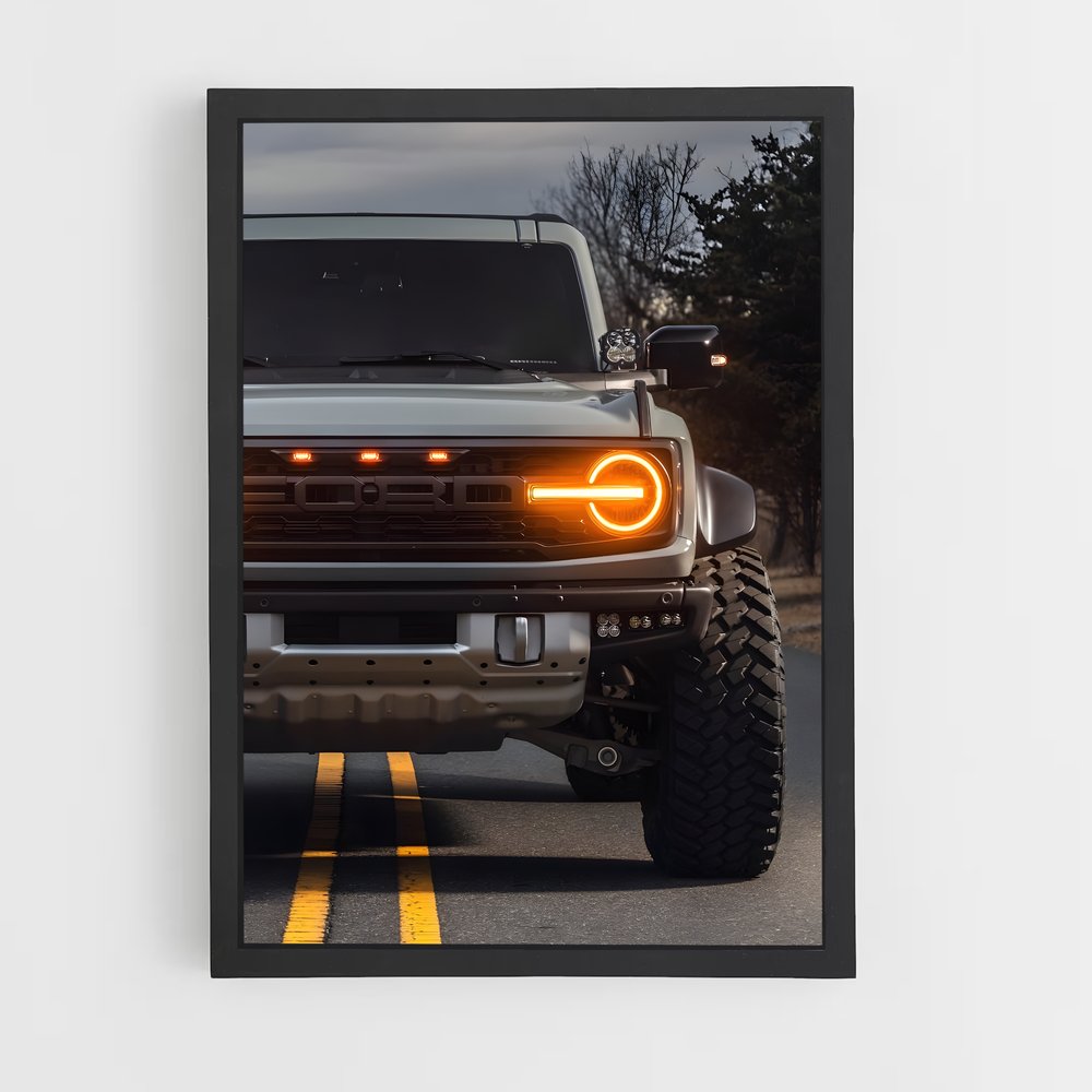 Poster Bronco Adventurer – affiche Ford (vue 2)
